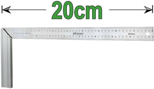 FFG Unghiometru Tâmplari Aluminiu de lungime 20cm