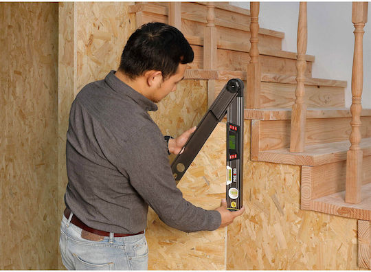 Digital Angle Ruler Length 50cm with Protractor and Spirit Level