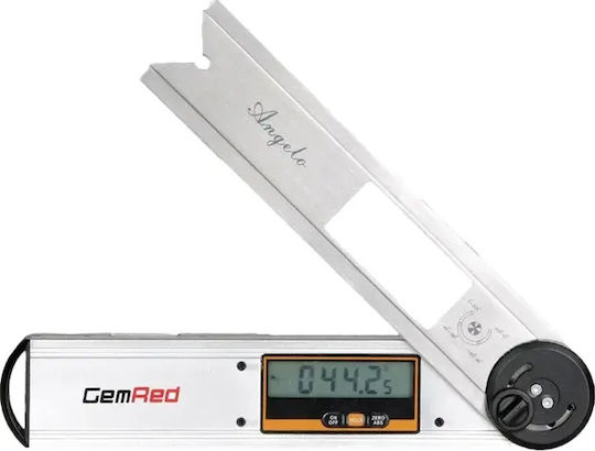 GemRed Angelo Digital Angle Ruler with Protractor 46cm
