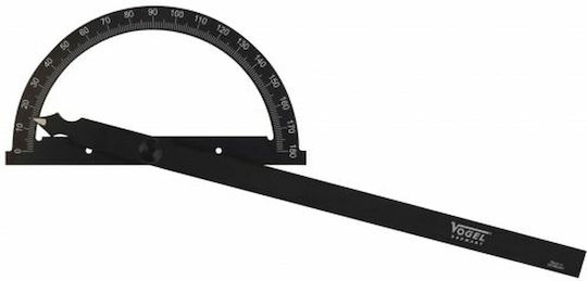 Vogel Steel Angle Ruler with Protractor 15cm