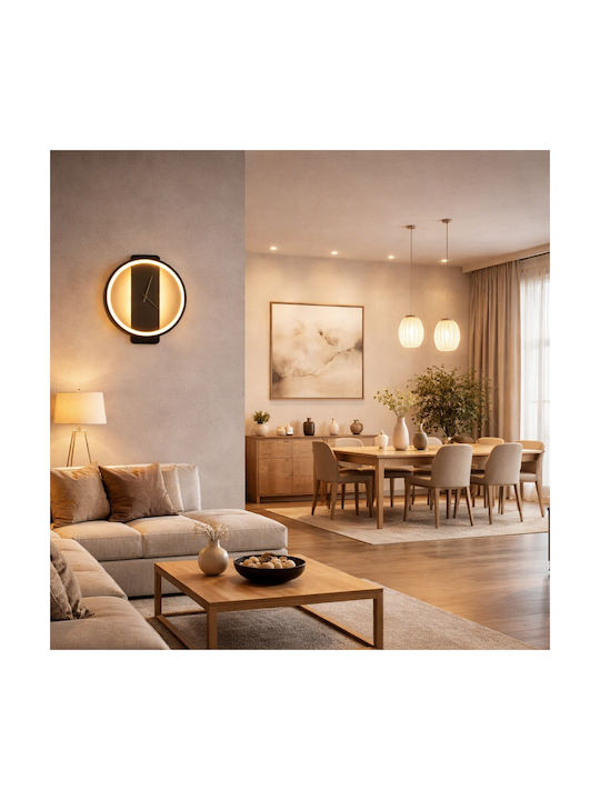 VenCore Modern Wall Lamp with Integrated LED and Adjustable White Light