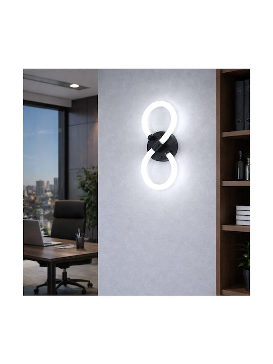 VenCore Φωτιστικό Τοίχου LED Ασημί VenCore Φωτιστικό Τοίχου LED Ασημί