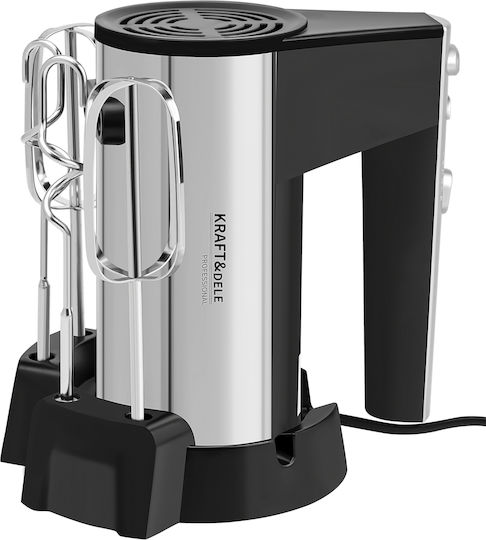 Kraft & Dele Handmixer 1000W Grau