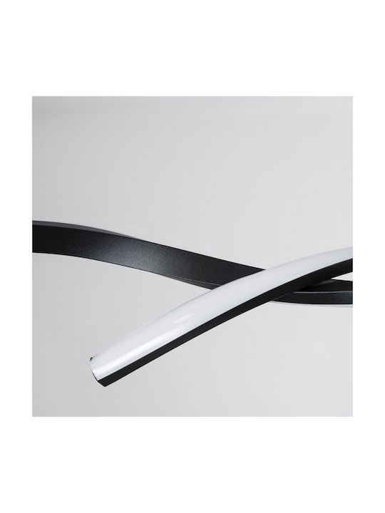 VenCore Black LED Grid Ceiling Light