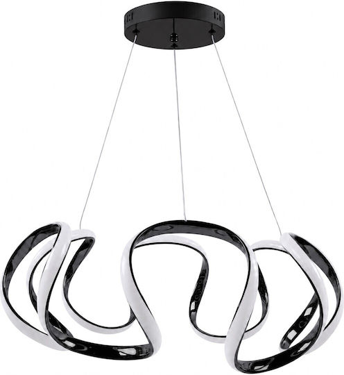 VenCore LED Ceiling Light Black 48x48x18cm VenCore LED Ceiling Light Black 48x48x18cm