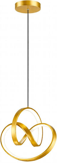 VenCore LED Ceiling Light Gold 25x25x32cm VenCore LED Ceiling Light Gold 25x25x32cm
