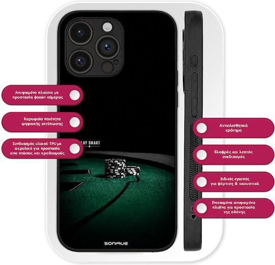 Калъф Sonique Men's Edition Google Pixel 9a 5g Poker