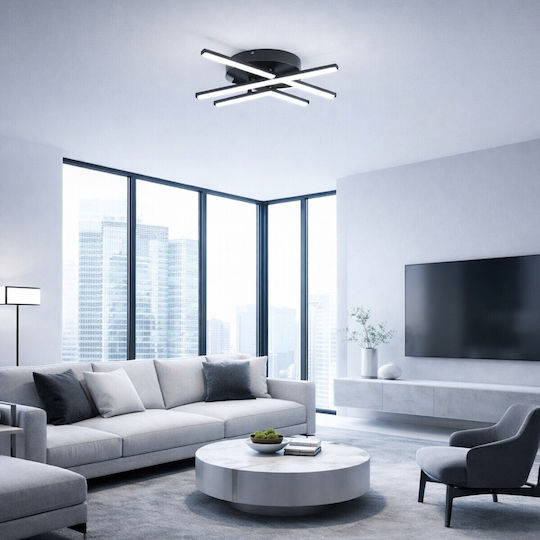 VenCore Deckenleuchte 60cm LED mit Fernbedienung