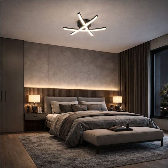 VenCore Deckenleuchten montieren 48cm LED mit Fernbedienung