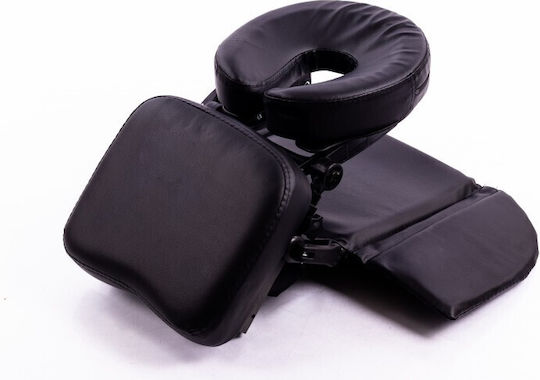 SuperOrtho Kopfstütze Massage und Physiotherapie Schwarz 54x19cm.