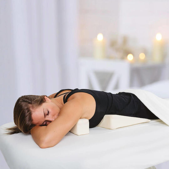 Rest Pro Perna Profesională Femei PU Accesoriu Fizioterapie Bej 46x65cm