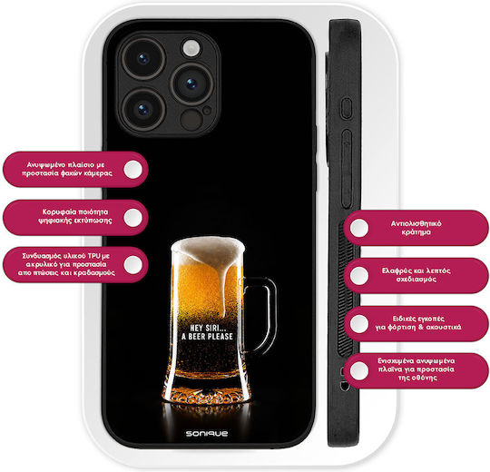 Sonique Case Men's Edition Google Pixel 9a 5g One Beer Please