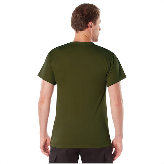 Rothco Kurzärmeliges Feuchtigkeitsabsorbierendes T-shirt Od Grüne Militärblusen
