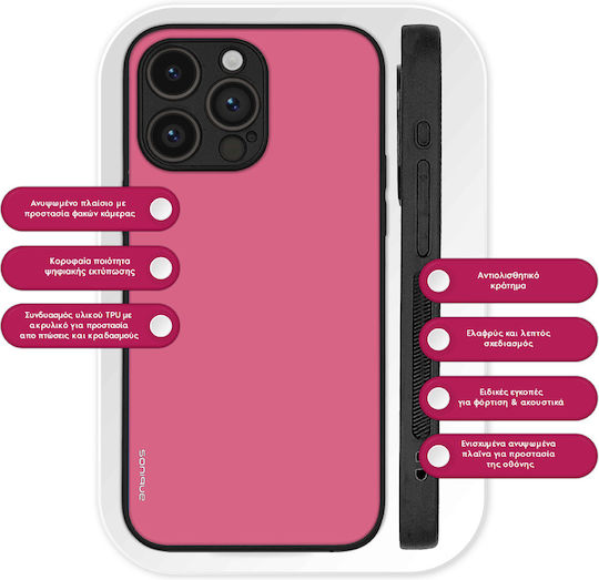 Sonique Colorbloc Series Handyhülle Für OnePlus Nord CE 6 5G Rosa