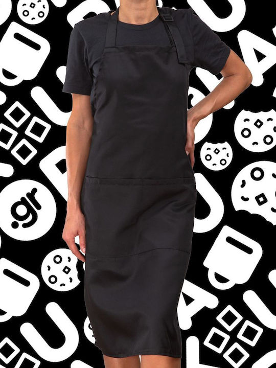 Koupakoupa Snoopy Love Kitchen Apron Black 22x40cm