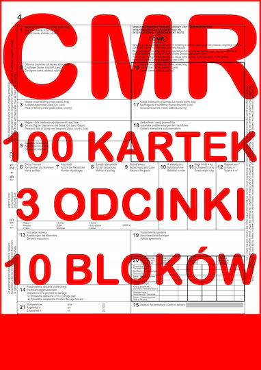 Diverse Formulare 3-Part (3x100 Foi De Hârtie) 10 Bucăți