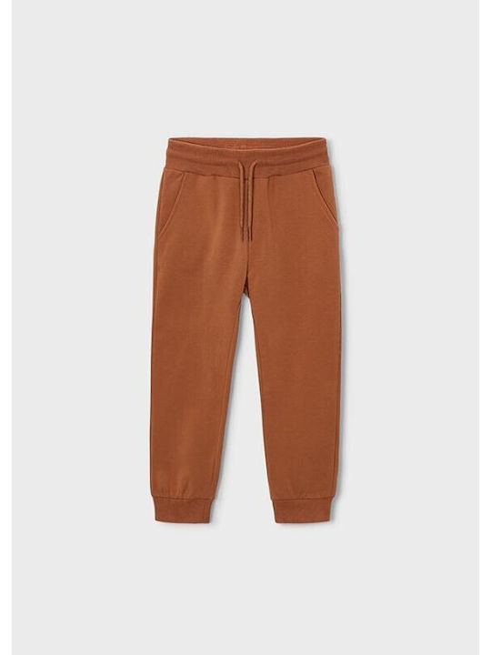 Mayoral Kids Tracksuits Sweatpants in Teracotta