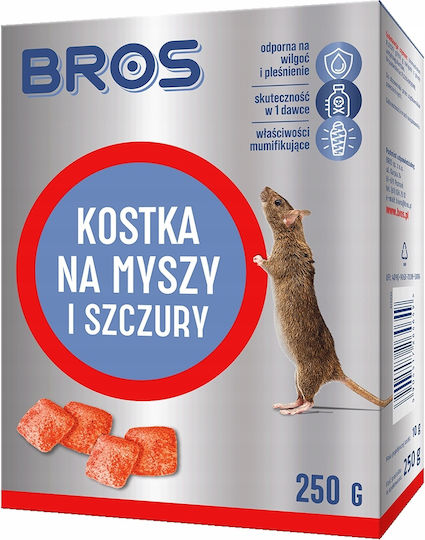 Bros Мишки лекарство на кубчета 0.25kg Bros Мишки лекарство на кубчета 0.25kg