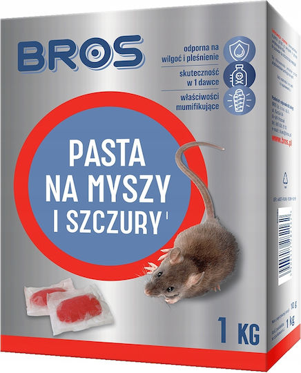 Bros Ποντικοφάρμακο σε μορφή Πάστας 1kg