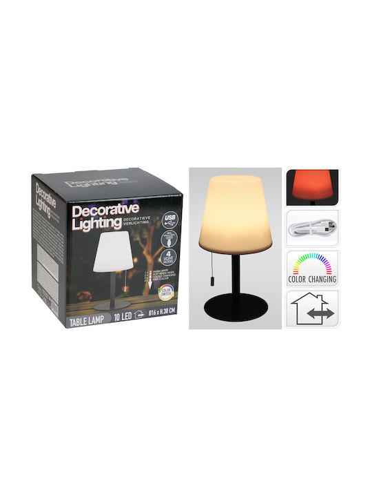 Mondex Table Lamp with Black Shade and Base