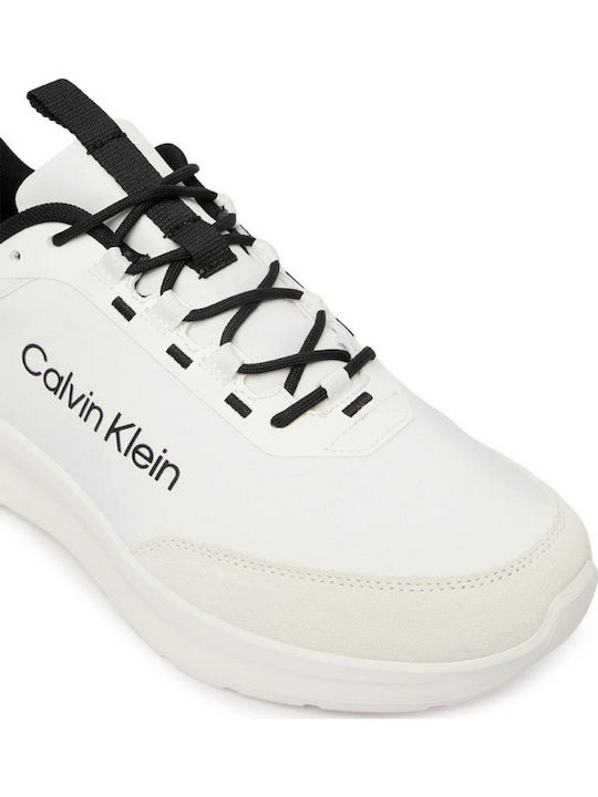 Calvin Klein Мъжки Сникърси Бели