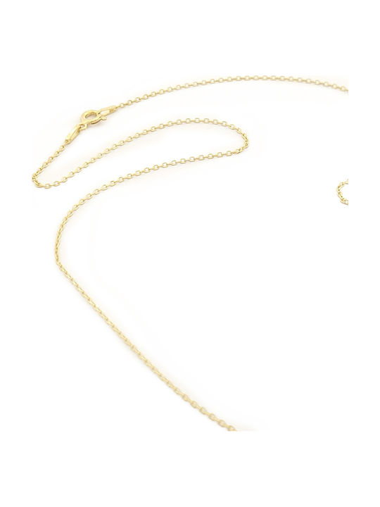 Mum Necklace From Gold Plated Silver With Zircon