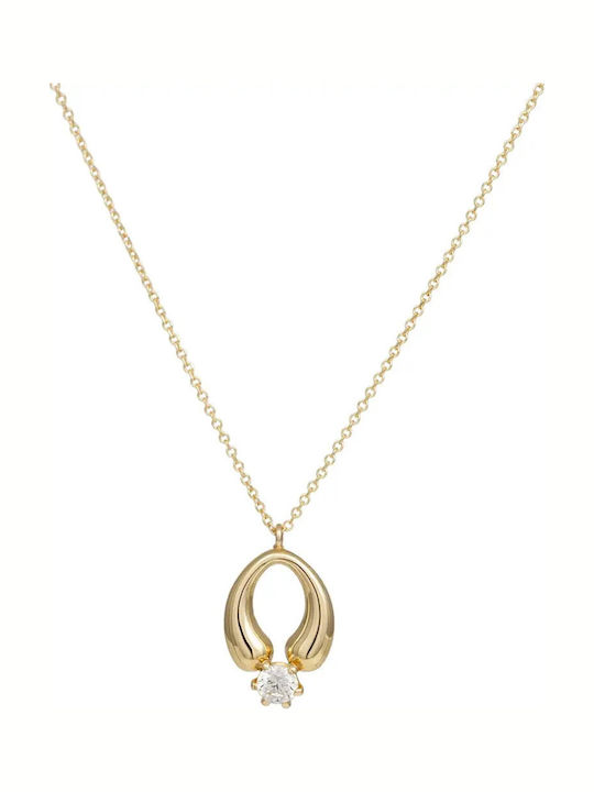 Necklace Made of 9 K Gold