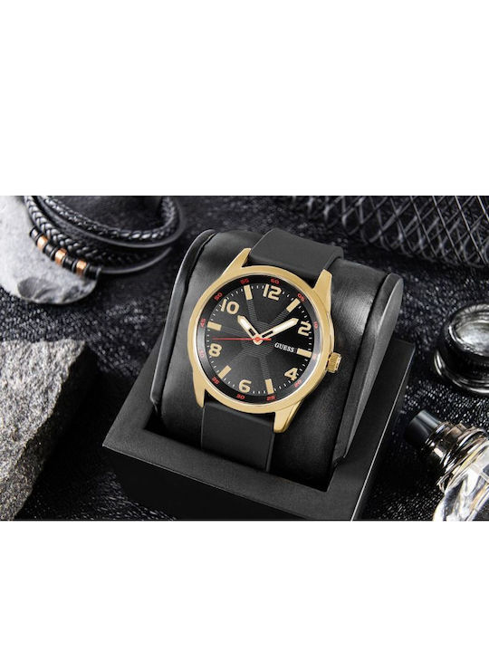 Guess Guess Men's Watch 42mm Battery with Red Metal Bracelet