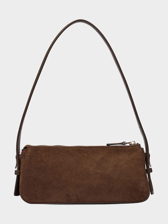 Hobo Damen Schultertasche Braun
