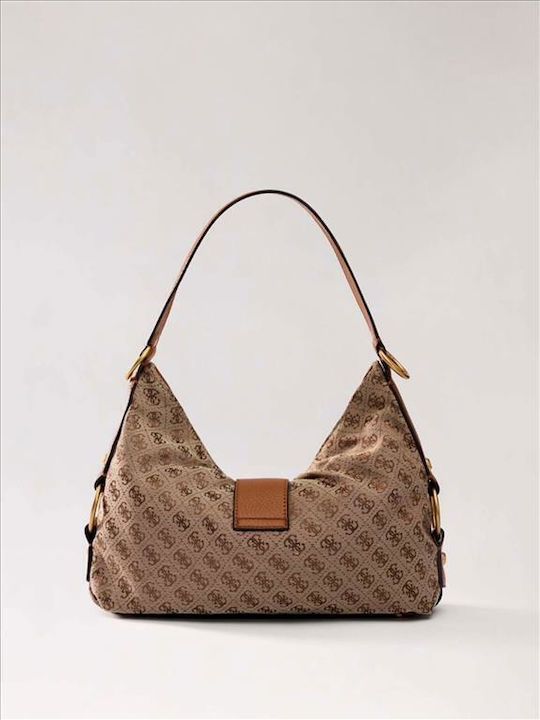 Leder Damen Hobo Tasche Braun