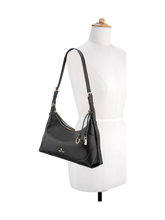 Women's Black Shoulder Bag