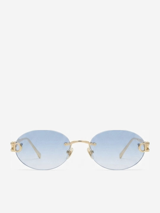 Max Air Women Sunglasses With Blue Frame And Blue Gradient Lens SA025