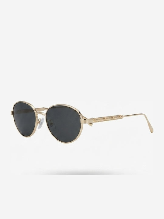 Max Air Women's Sunglasses with Black Metallic Frame and Black Lens SA0033
