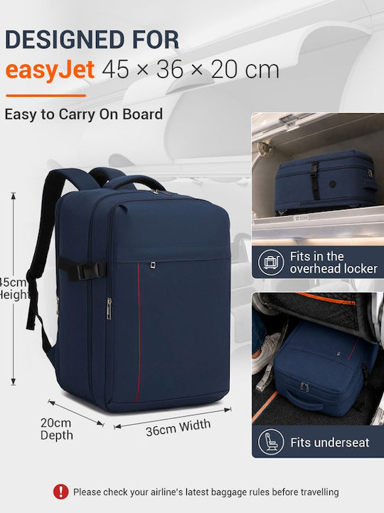 Miss Lulu Backpack 32lt Navy Blue