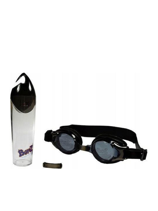 Banz Kids Swimming Goggles with Anti-Glare Lenses Black