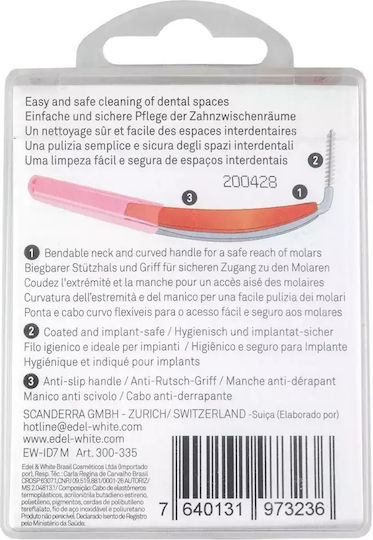 Edel White Profi-Line Interdental Brushes White 6pcs