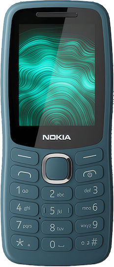 Nokia 123 Shield Dual SIM мобилен телефон с бутони зелен