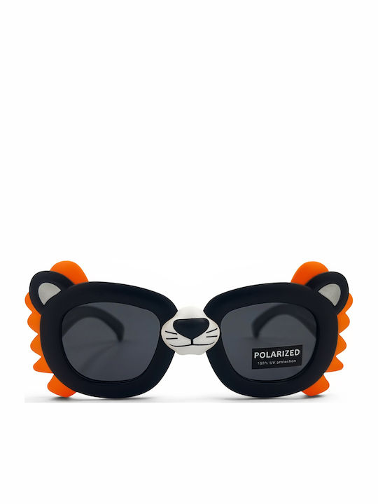 Kiddos Άθραυστα Polarized Παιδικά Γυαλιά Ηλίου Μαύρα