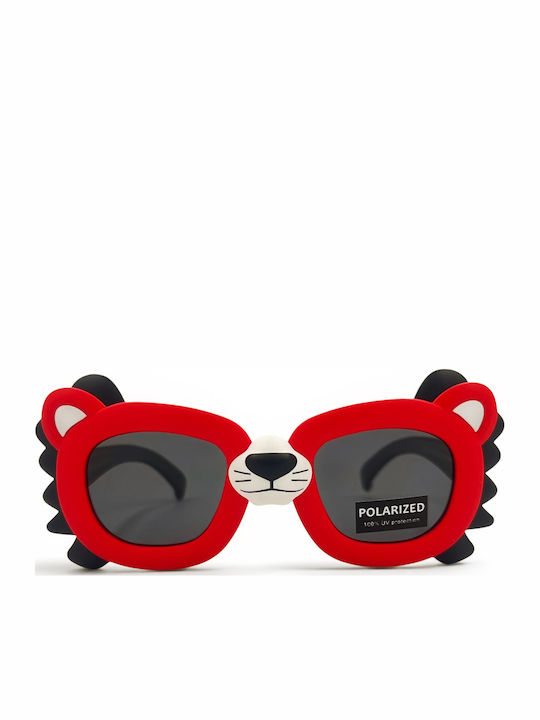 Kiddos Άθραυστα Polarized Παιδικά Γυαλιά Ηλίου Κόκκινα