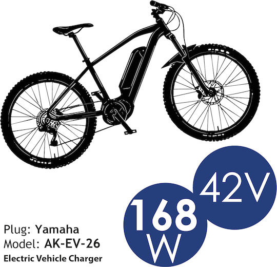Încărcător Ak-ev-26 42v 4a 168w Yamaha Bike