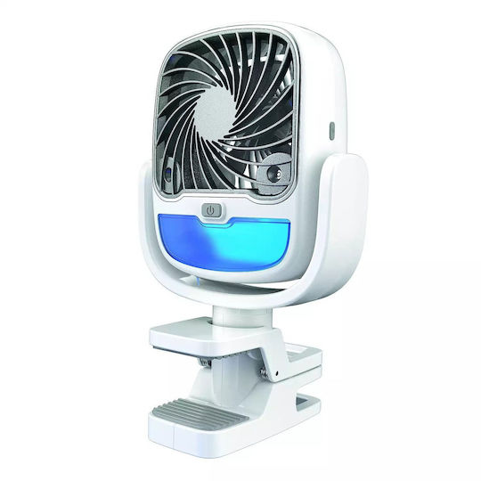 Ventilator USB Cu Apă Și Iluminare Și Baterie Externă Multicolor FOX500133