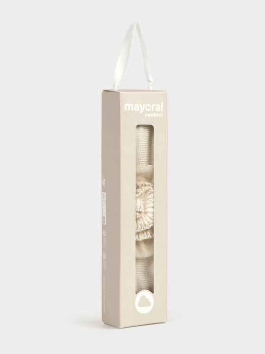 Mayoral Baby Headband in Beige Colour