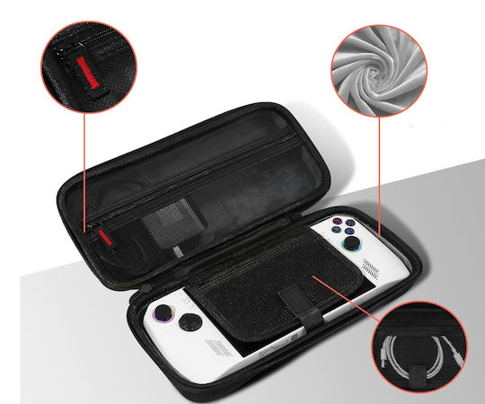 Πλαστική Θήκη Μεταφοράς για Κονσόλα ROG Ally / Switch Μαύρη