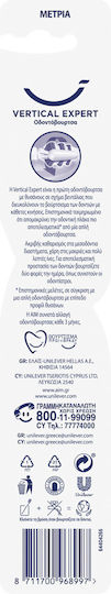 AIM Vertical Expert Manual Toothbrush Medium Purple