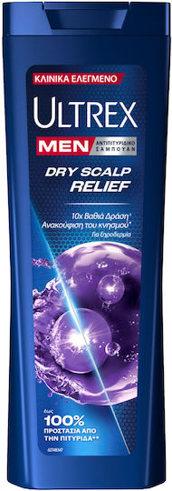 Ultrex Delicate Touch Shampoos Gegen Schuppen & Trockene Kopfhaut für Alle Haartypen 360ml