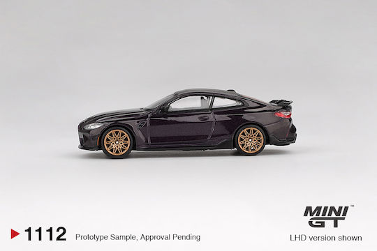 Model Mașină BMW M4 G82 Performance Daytona Violet 2021 Scara 1:64 Mini GT MGT01112-L