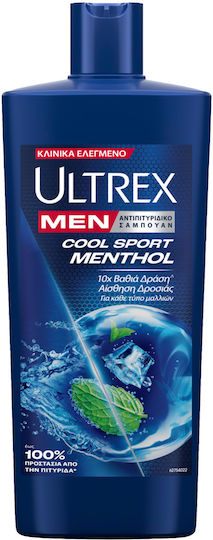 Ultrex Deep Clean Shampoos against Dandruff for All Hair Types 610ml