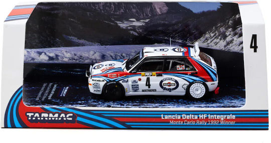 Mașină Lancia Delta HF Integrale Didier Auriol Bernard Occelli Câștigători Ai Raliului Monte Carlo 1992 Scara 1:64 Tarmac Works