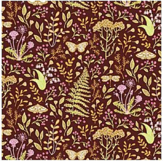 Oxygen Brown Fteri Decorative Pillow Case 45x45cm