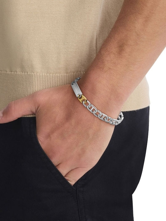 Calvin Klein Brățară pentru bărbați din oțel 20.5cm